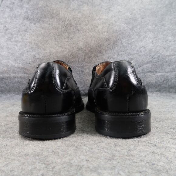 Florsheim Shoes Mens 8.5 Loafer Slip On Classic Black Leather Square Toe Comfort main image 8